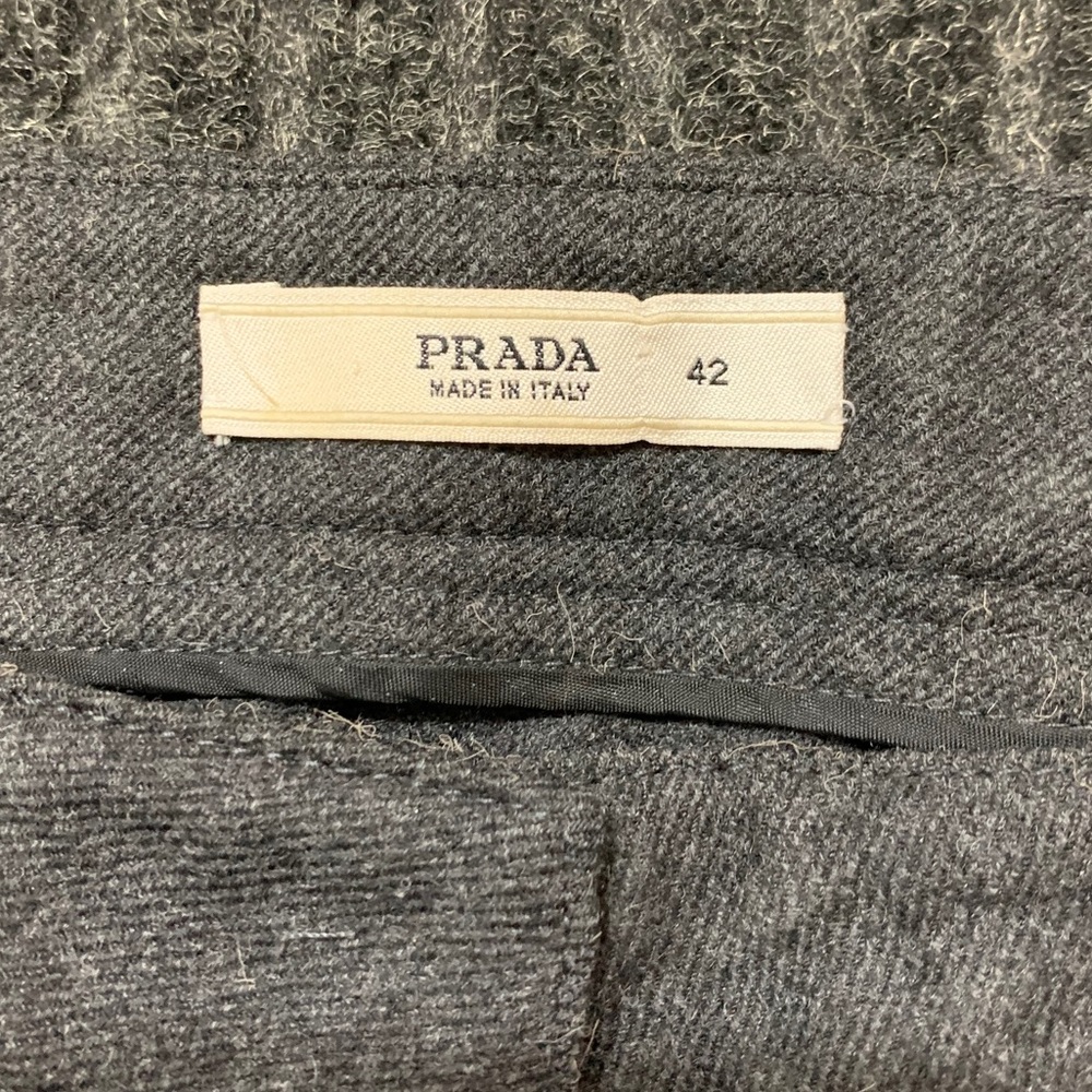 PRADA WOOL TROUSERS